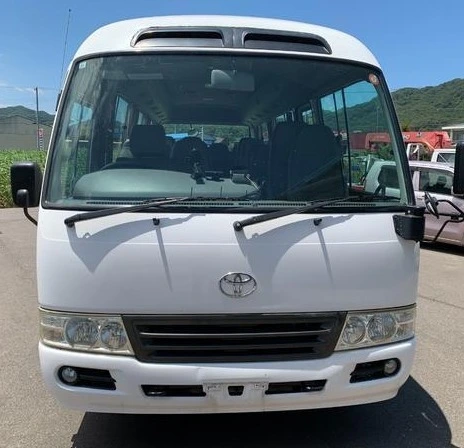 Toyota Coaster White – 2012 image 3